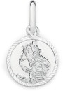 Sterling-Silver-10mm-Rnd-StChristopher-Charm Sale