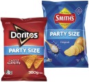 Smiths-Crinkle-Cut-Doritos-Corn-Chips-380g-or-Red-Rock-Deli-Chips-Party-Size-290g-Selected-Varieties Sale