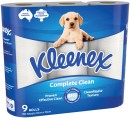 Kleenex-Complete-Clean-Toilet-Tissue-9-Pack Sale