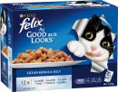 Purina-Felix-Wet-Cat-Food-12x85g-Selected-Varieties Sale