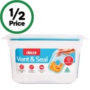 Decor-Vent-Seal-Container-Square-Teal-1-Litre Sale