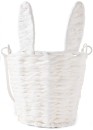 White-Paper-Rope-Bunny-Basket Sale