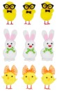 Assorted-3-Pack-Chenille-Easter-Characters Sale