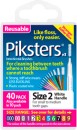 Piksters-Interdental-Brush-Size-2-40-Pack Sale