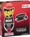 Raid-Max-Cockroach-Bait-Trap-Pack-of-12 Sale