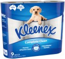 Kleenex-Complete-Clean-Toilet-Tissue-9-Pack Sale