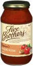 Five-Brothers-Pasta-Sauce-500g-Selected-Varieties Sale