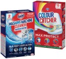 Sard-Wonder-Washing-Machine-Cleaner-2x75g-or-Colour-Catcher-Sheets-15-Pack Sale