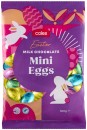 Coles-Milk-Chocolate-Mini-Eggs-500g Sale