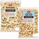 Coles-Dry-Roasted-Natural-or-Roasted-Salted-Cashews-400g-Pack Sale