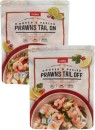 Coles-Cooked-Peeled-Prawns-Tail-On-or-Tail-Off-350g Sale