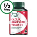 Natures-Own-Calcium-Magnesium-Vitamin-D3-Tablets-Pk-120 Sale