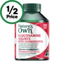 Natures-Own-Glucosamine-Sulfate-Chondroitin-1500mg-Tablets-Pk-200 Sale