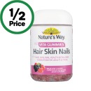 Natures-Way-Hair-Skin-Nails-Adult-Vita-Gummies-Pk-150 Sale