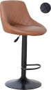 NEW-HG-Gaslift-Barstool-Black-or-Tan Sale