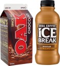 Oak-Flavoured-Milk-600mL-or-Ice-Break-Real-Coffee-500mL-Selected-Varieties Sale