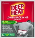 Deep-Heat-Lower-Back-Hip-Heating-Belt-XL-1-Pack Sale