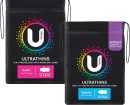 U-By-Kotex-Ultra-Thin-Pads-With-Wings-Regular-14-Pack-or-Super-12-Pack Sale