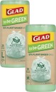 Glad-To-Be-Green-50-Plant-Based-Wavetop-Kitchen-Tidy-Bags-Medium-30-Pack-or-Large-25-Pack Sale