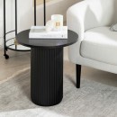 Tully-Black-Fluted-Side-Table-by-Habitat Sale