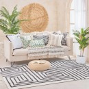 Farrah-Geo-Tufted-Rug-by-Habitat Sale