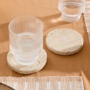 Travertine-Marble-Coaster-2-Pack-by-MUSE Sale