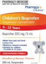 Pharmacy-Choice-Childrens-Ibuprofen-Suspension-Concentrated-5-12-Years-200mL Sale