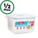 Decor-Vent-Seal-Container-Square-Teal-1-Litre Sale