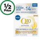 Nivea-Q10-Anti-Wrinkle-Deep-Restoring-Day-Cream-SPF15-50ml Sale