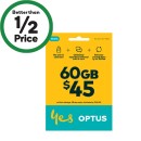 Optus-45-Prepaid-SIM-Starter-Kit Sale