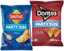 Smiths-Crinkle-Cut-Doritos-Corn-Chips-380g-or-Red-Rock-Deli-Chips-Party-Size-290g-Selected-Varieties Sale