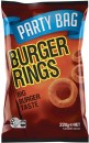 Burger-Rings-220g-or-Tasty-Toobs-150g Sale