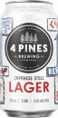 4-Pines-Japanese-Lager-Cans-375mL Sale