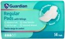 Guardian-Regular-Pads-with-Wings-14-Pack Sale