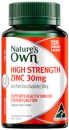 Natures-Own-High-Strength-Zinc-30mg-120-Tablets Sale