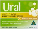 Ural-Effervescent-Powder-Lemon-Flavour-28-Sachets Sale