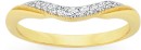 9ct-Gold-Diamond-Curved-Band Sale