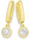 Alora-10ct-Gold-13-Carat-TW-Lab-Grown-Diamond-Bezel-Drop-Hoop-Earrings Sale