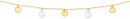 9ct-Gold-45cm-Multi-Mother-of-Pearl-Disc-Trace-Necklet Sale