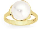 9ct-Gold-Cultured-Freshwater-Pearl-Ring Sale