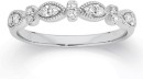 9ct-White-Gold-Diamond-Band Sale