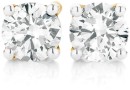 9ct-Yellow-Gold-Diamond-Stud-Earrings Sale