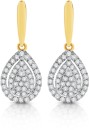 9ct-Gold-Diamond-Pear-Drop-Stud-Earrings Sale