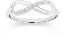 Sterling-Silver-Cubic-Zirconia-Infinity-Ring Sale