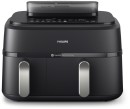 Philips-5000-Series-9L-Dual-Basket-Airfryer-XXL-Steam-Black Sale