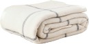Australian-House-Garden-Wool-Blanket-Oatmeal-Check Sale