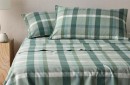 Australian-House-Garden-Cotton-Flannelette-Check-Sheet-Set Sale