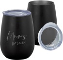 Personalised-Favours-Black-Insulated-Wine-Sipper-with-Lid-Mums-Wine-300mL Sale