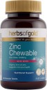 Herbs-of-Gold-Zinc-Chewable-60-Tablets Sale