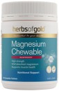 Herbs-of-Gold-Magnesium-Chewable-Raspberry-Flavour-60-Tablets Sale